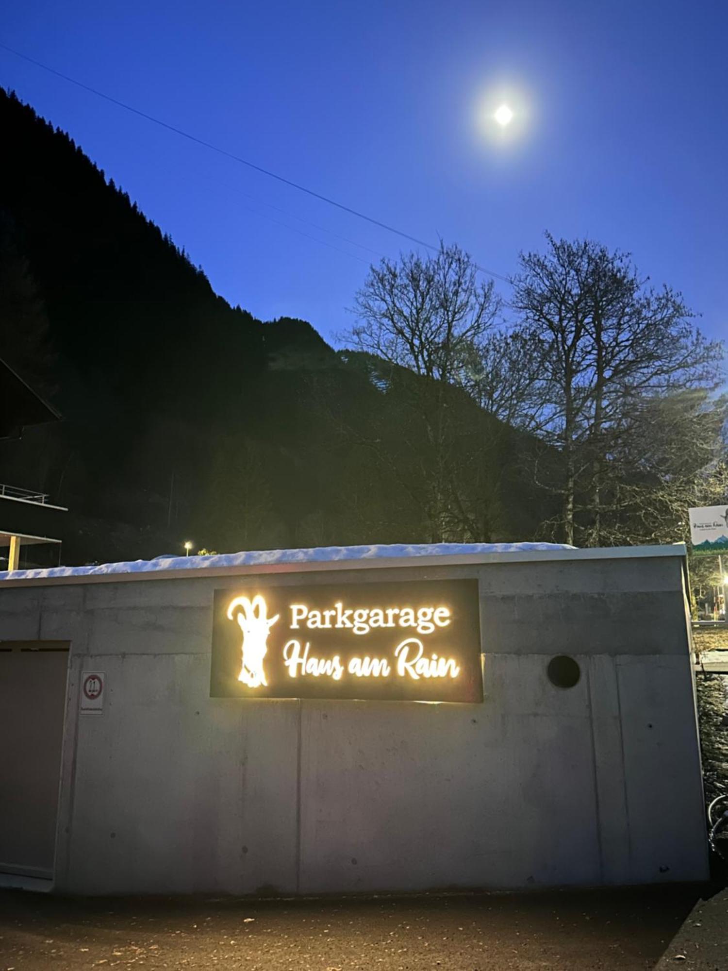 Haus Am Rain Bed and Breakfast Partenen Buitenkant foto